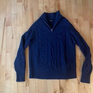 J. Crew Quarter Zip Sweater